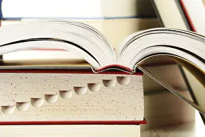 Composition With Books Prints: Composition with books on the table