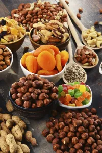 Framed Print : Dried Fruits and Nuts Print Framed Print : Dried Fruits and Nuts Print