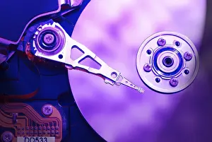 Electronic Data Transmission Prints: Computer hard drive