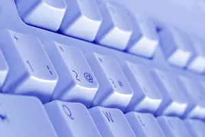 Detailed Studio Photography Prints: Computer keyboard
