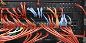 Data Center Infrastructure Prints: Computer section of a company