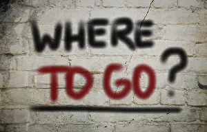 Framed Print : Where To Go Print