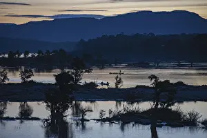 Ubon Ratchathani Cityscape Prints: Confluence of Mekong River