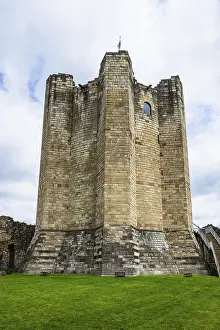 United Kingdom Defence Work Prints: Conisbrough Castle, Conisbrough