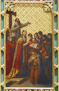 Eastern European Architectural Styles Prints: Consecration of the first bishop of Zagreb