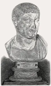 Constantius I Print - Roman Emperor Portrait