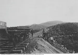Railway Infrastructure Development Prints: Construction of the Riksgrans Line / Malmbanan