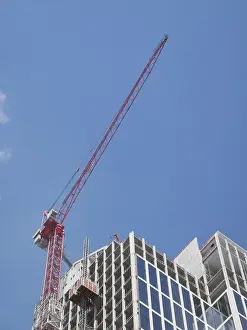 Urban Construction Site Prints: Construction site, construction industry