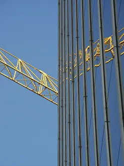 Architectural Style Prints: Construction site, construction industry