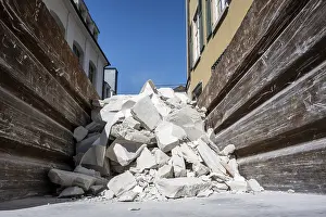 Construction Waste Disposal Prints: Construction waste, broken concrete