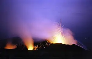 Stromboli Volcano Eruption Prints: Convulsion