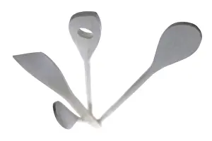 Studio Shot Spoon Prints: Cooking spoons