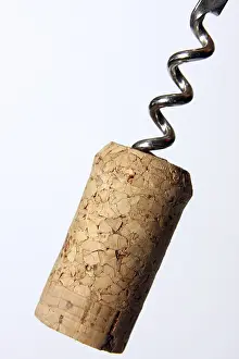 Uninhabited Winery Scene Prints: Corkscrew