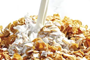 Cornflakes With Milk Prints: Cornflakes with milk