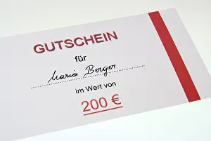 Gift Voucher Prints: Coupon