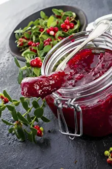 Berry Nutrition Facts Prints: Cranberry jam