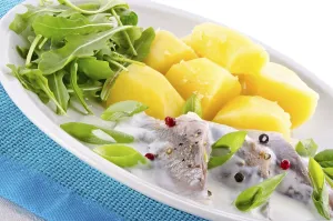 Healthy Dinner Options Prints: Cream herring
