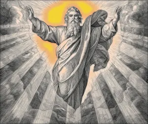 Religious Texts Images Prints: The Creation of Light, Old Testament