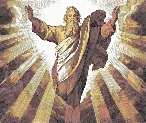 Christianity Faith Prints: The Creation of Light, Old Testament