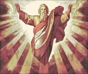 The Creation of Light Print, 1860