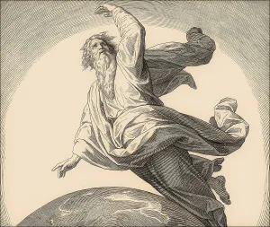Christianity Faith Images Prints: Creation of the Sky, Old Testament