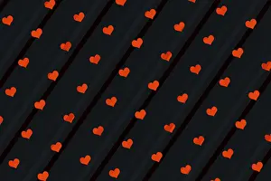 Abstract Heart Background Prints: Creative abstract heart pattern background texture