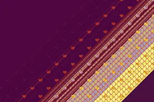 Abstract Heart Background Prints: Creative abstract heart pattern background texture
