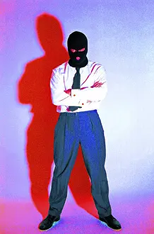 Colorful Criminal Portrait Prints: Criminal