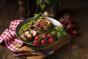 Healthy Meal Options Prints: Crispy roasts from the grill