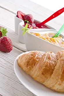 Bakery Products Prints: Croissant