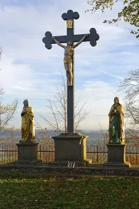 Southern German Landmarks Prints: Crucifixion group on the Parkstein
