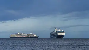 British Cruise Ships Prints: Cruise Ferrys in Torquay, Devon