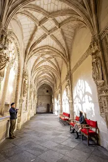 Prints of Crypt vaults without central key, cloister of the Monastery of San Juan de los Reyes, Toledo, Castilla-La Mancha, Spain Giant Panda Prints: Crypt Vault Print, Monastery of San Juan de los Reyes, Toledo