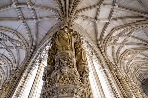 Prints of Crypt vaults without central key, cloister of the Monastery of San Juan de los Reyes, Toledo, Castilla-La Mancha, Spain Giant Panda Prints: Crypt Vault Print, Monastery of San Juan de los Reyes, Toledo, Spain
