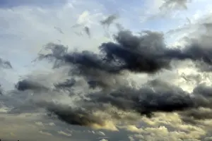 Stormy Atmosphere Prints: Cumulus clouds, rain clouds, storm clouds