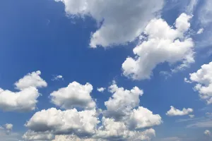 Scandinavian Weather Forecast Prints: Cumulus in summer, full format