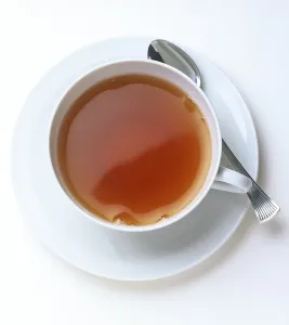 Cup of Tea Print from Above