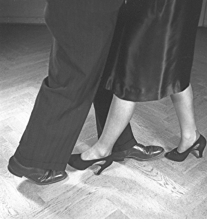 Vintage Couples Dancing Prints: Dancing in the 1940s
