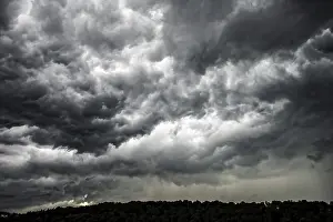 Dark Storm Clouds Prints: Dark storm clouds, thunderstorms