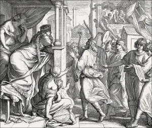 David Bringing the Ark of the Covenant to Jerusalem Print