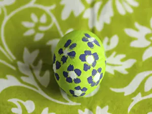 Deserted Spring Scene Prints: Decorated Easter eggs