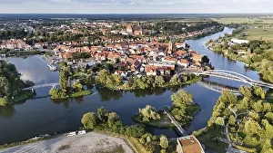 View From Above Havelberg Prints: Default