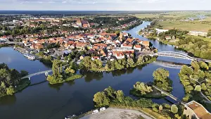 View From Above Havelberg Prints: Default