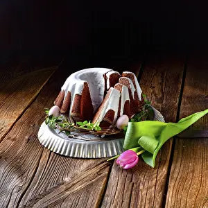 Chocolate Cake Prints: Delicious chocolate spring cake