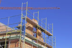 Residential Building Shell Prints: Detached house under construction