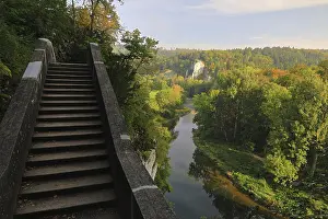 Abandoned Bridge Germany Prints: Devil's Bridge, bridge, Danube