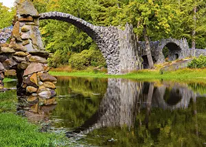 Devil's Bridge Germany Prints: The Devil's Bridge, Park Kromlau