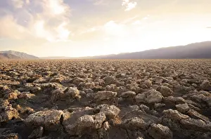 Mojave Desert Nature Reserve Prints: Devils Golf Course in the Death Valley