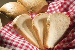 European Breakfast Dishes Prints: Different kinds of bread and pastry