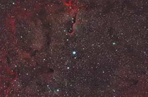 Dark Sky Astronomy Prints: Diffuse Emission Nebula NGC1396